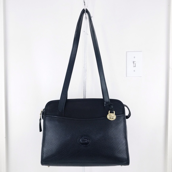 RARE Dooney & Bourke Vintage USA AWL Satchel Bag - Picture 1 of 11